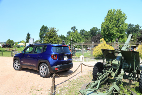 Jeep Renegade MY2019 1.0 : statique extérieur profil AR gauche