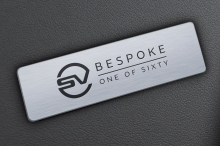 jaguar f-type heritage 60 edition plaque commemorative