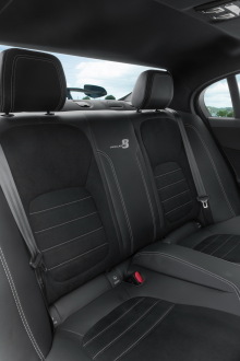 Jaguar XE SV Project 8 orange banquette