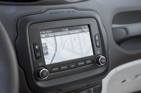 ecran gps jeep renegade