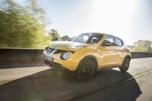 vue avant du nissan juke