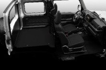 Suzuki Jimny sans banquette arrière