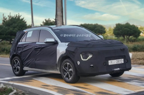 Kia Niro 2022 spyshot