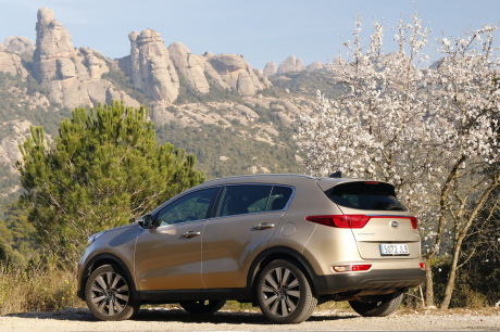 kia sportage 2016 statique arrière