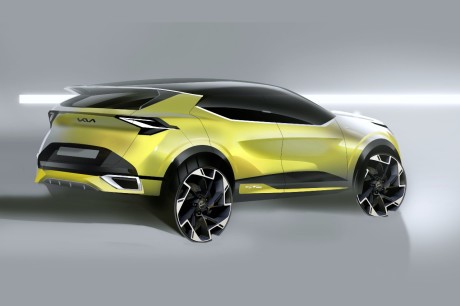 kia sportage 2022 croquis desgin
