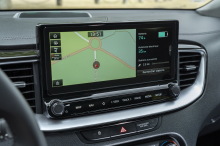 Ecran GPS Kia XCeed hybride rechargeable (2020)