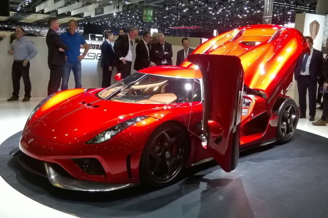 Koenigsegg Regera 3/4 avant