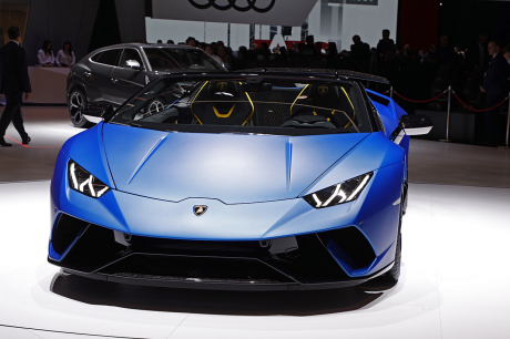 Lamborghini Huracan Performante Spyder salon genève 218