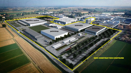 lamborghini usine