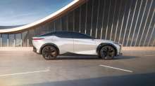 lexus lf-z electrified concept 2021 suv coupé