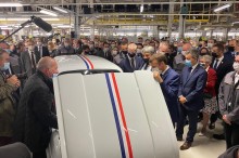 Renault 4 electric Macron