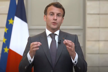 emmanuel macron allocution