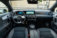 mercedes class a interior