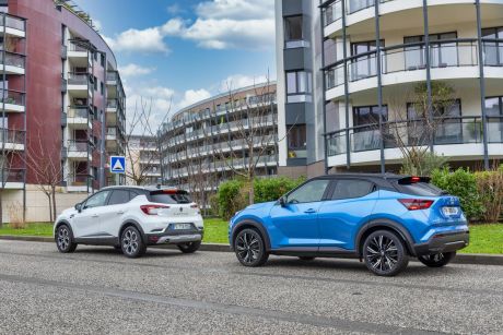 Comparatif Renault Captur 2020 et Nissan Juke 2