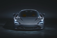mclaren 720s grise le mans avant anniversaire