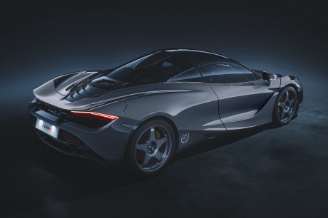 mclaren 720s grise le mans anniversaire