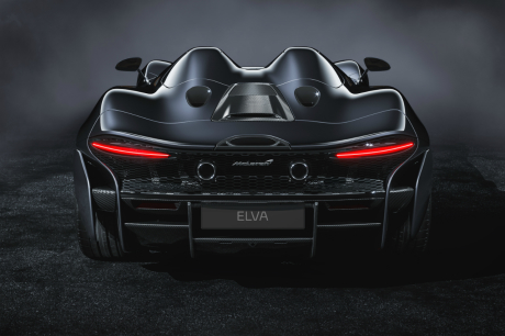 mclaren elva studio arriere