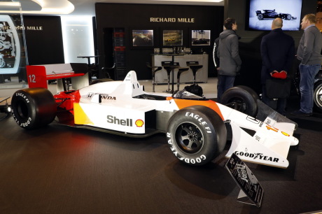 McLaren MP4/1 (1988) pilotée par Alain Prost Rétromobile 2018 Richard Mille
