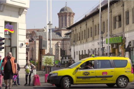 Dacia Logan MCV taxi Roumanie