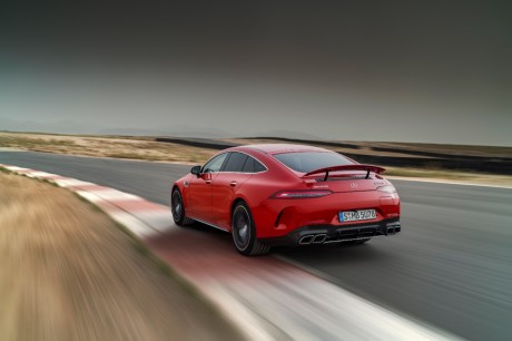 mercedes amg gt 4 portes 63s puissance