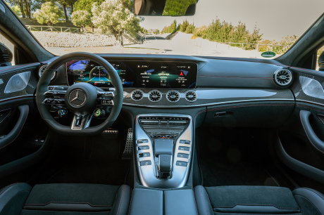 Mercedes-AMG GT 4-Door E Performance control panel