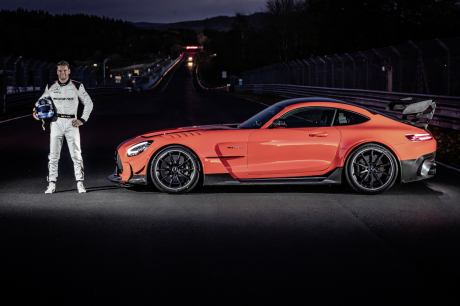 Mercedes-AMG GT Black Series record nurburgring avec pilote Maro Engel