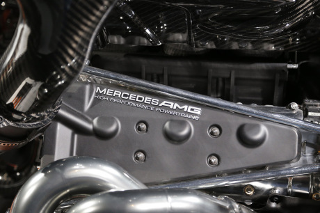 Mercedes AMG project one chassis moteur