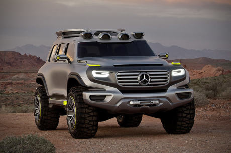 Mercedes Vision Ener-G-Force 2012 concept-car vue avant gris
