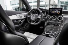 mercedes c 63 amg coupé planche de bord