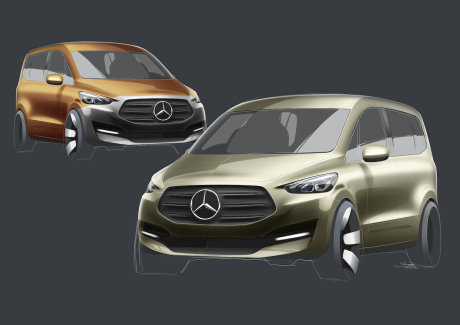 Mercedes Citan 2021 dessin
