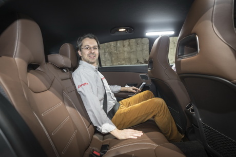 Mercedes Classe A 2018 vue habitacle places arrière