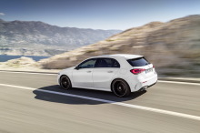 nouvelle mercedes classe A 2018 blanche arrière