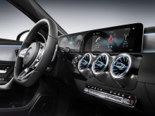 nouvelle mercedes classe A 2018 planche de bord