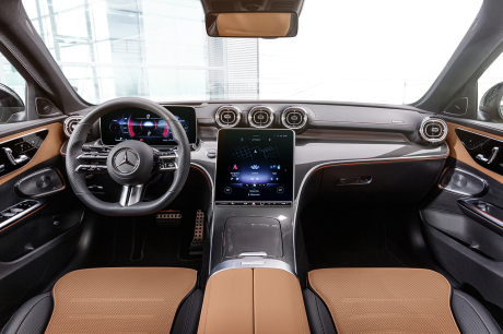 mercedes classe c 2021 intérieur