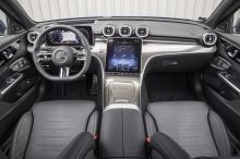 interior mercedes c class 2021