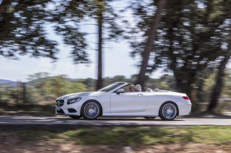 profil Mercedes Classe S Cabriolet