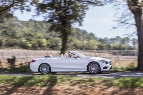 profil Mercedes Classe S Cabriolet