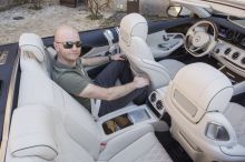 places arrière Mercedes Classe S Cabriolet