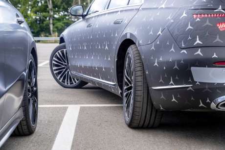 mercedes classe s roues arriere directrices