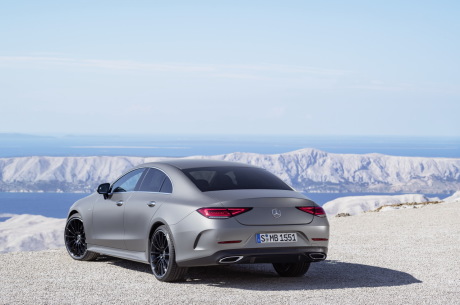 Mercedes CLS 3 2018 Edition 1 grise pack AMG Line vue arrière