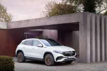 mercedes eqa spyshots teaser neige