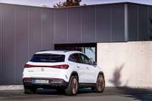 Mercedes eqa 2021 bandeau lumineux