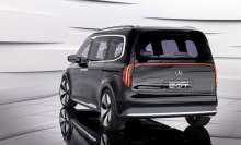 mercedes eqt concepto 2021 hatchback