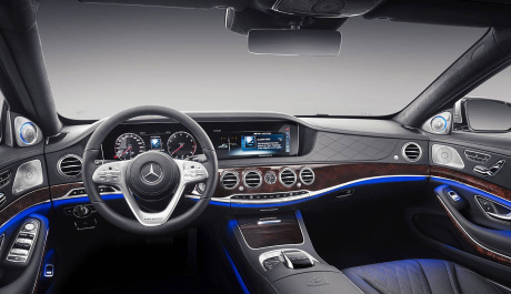 mercedes maybach classe S intérieur
