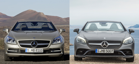 mercedes slk vs mercedes slc avant