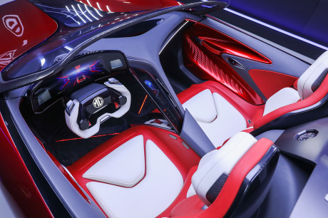 mg cyberster concept intérieur