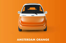 Micro Microlino Amsterdam Orange