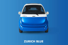 Micro Microlino Zurich Blue