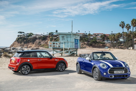 Mini restylée 2018 cabriolet 3 portes