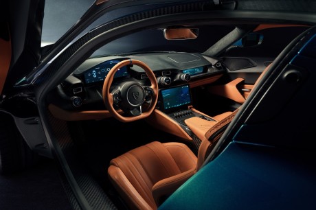 Rimac Nevera intérieur